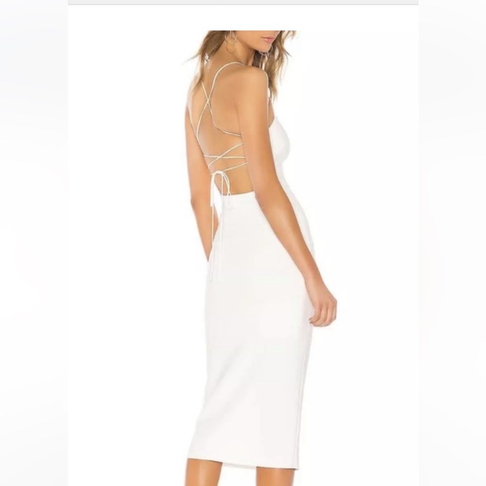 Bec and Bridge lace up dress